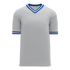 Athletic Knit V-Neck Baseball Jersey with Knitted Trim (BA1333)